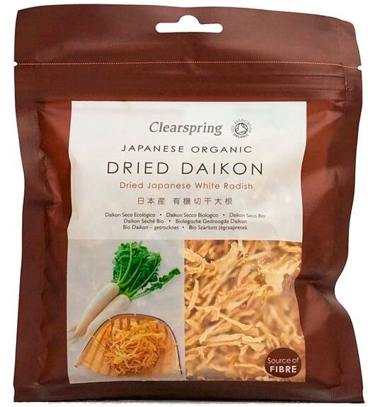 Kunga Daikon Branco Orgânico Seco Kiriboshi 30g