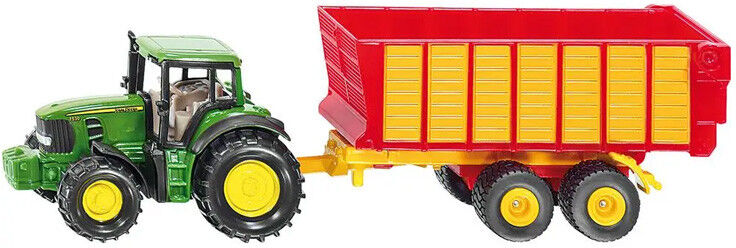 John Deere avec remorque d'ensilage - Siku