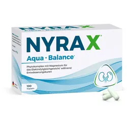 NYRAX Aqua Balance Phytokomplex während Entwässerungs-Kuren 100 St