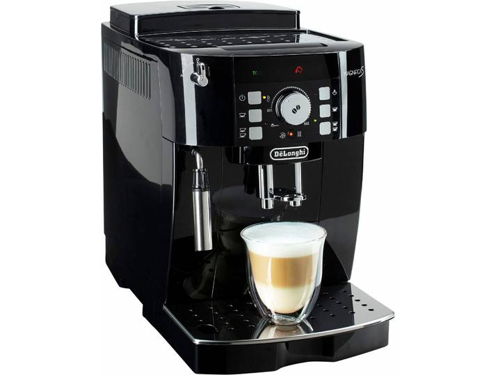 DE'LONGHI Kaffeevollautomat Magnifica S ECAM 21.118.B , schwarz, B:23,8cm H:35,1cm T:43cm, Kaffeevollautomaten, Einfache Bedienung (Direktwahltasten) & Reinigung, Kegelmahlwerk, Kaffeevollautomat, Topseller