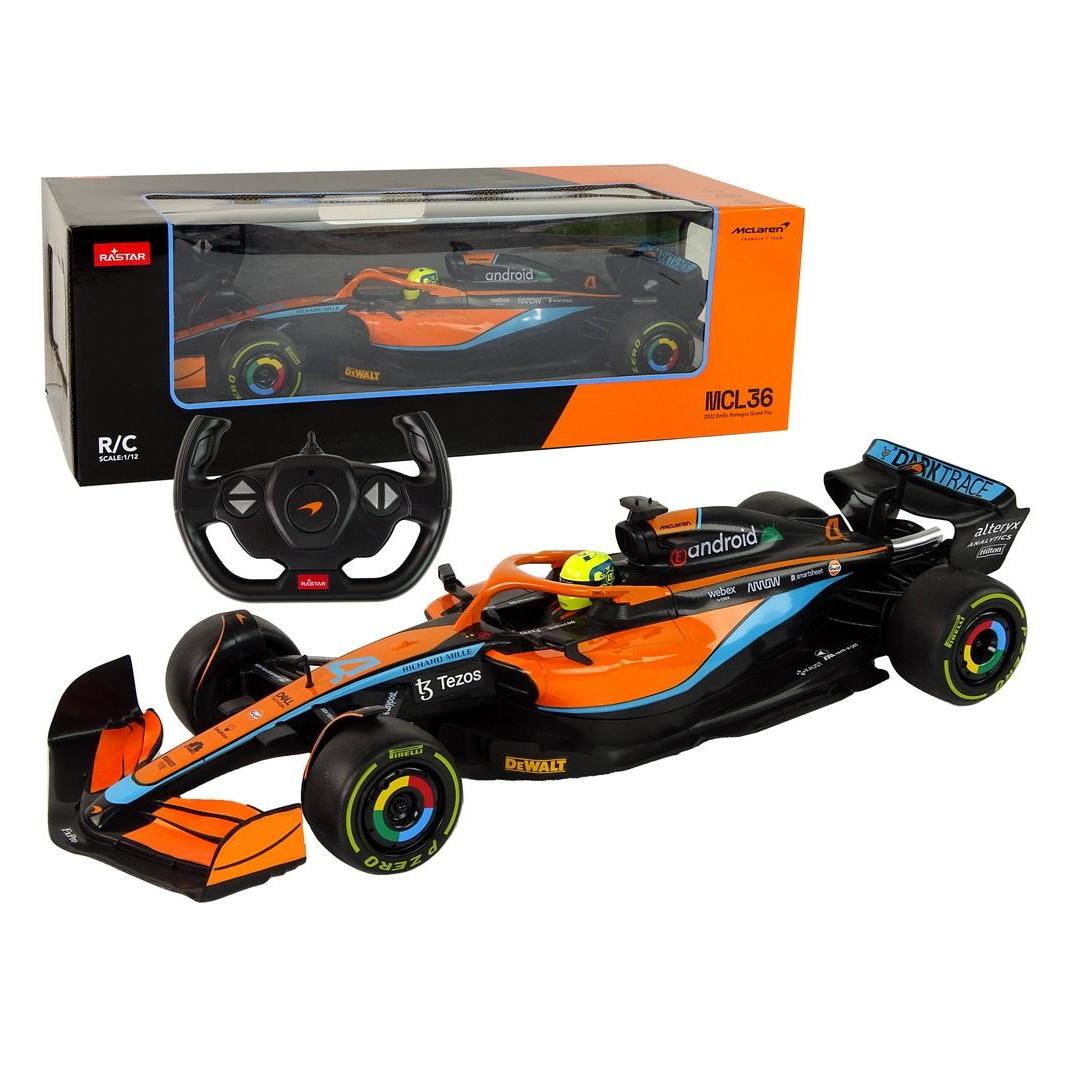 Rastar R/C McLaren F1 1:12 orangefarbener Rennwagen (15291)