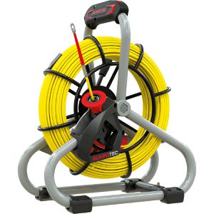 Runpotec Kabeleinziehhilfe GF4.5, Einziehband aus Glasfaser, für Ø 30 - 80 mm Leerrohre, 1.300 kg Bruchlast, 60 m