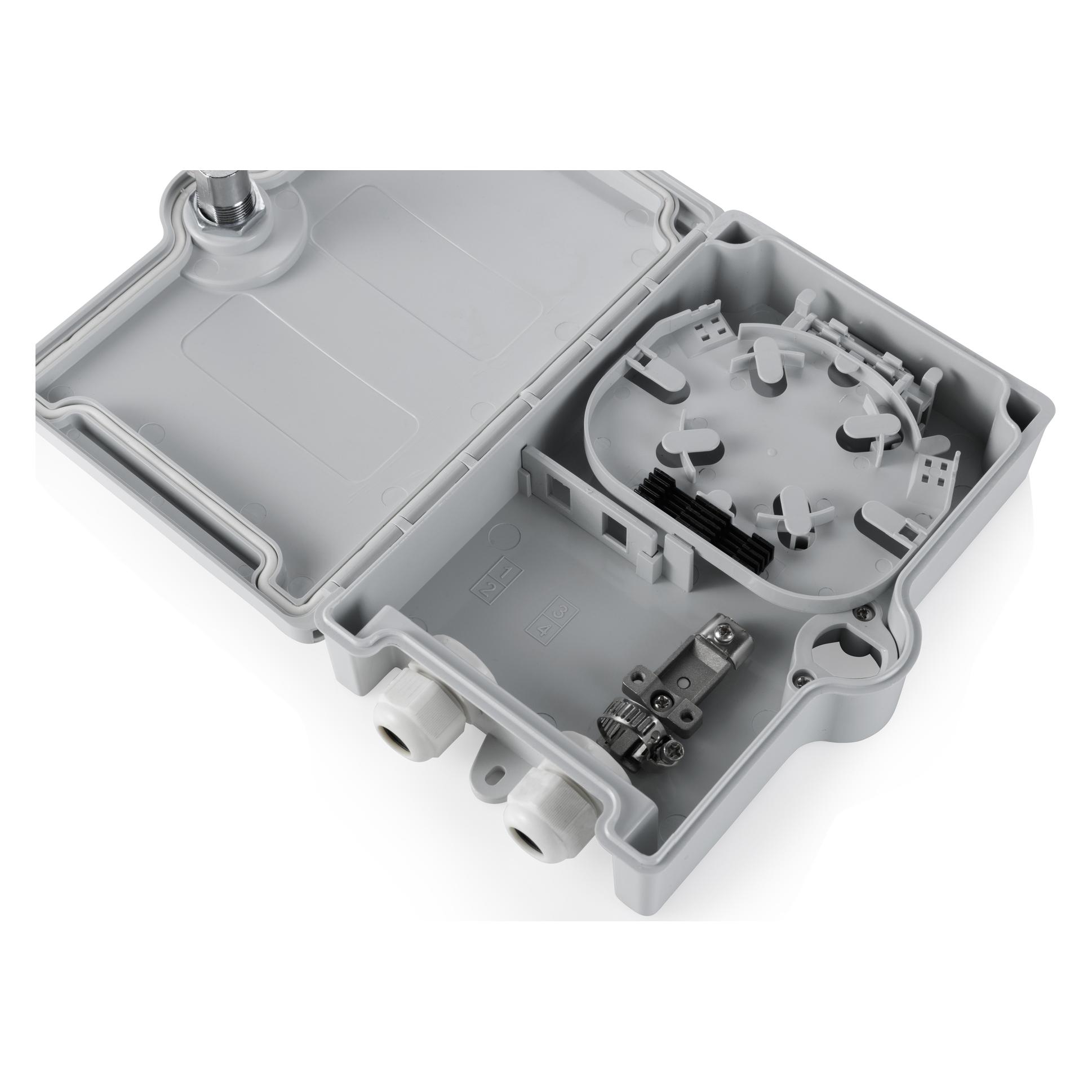 Digitus Distribution Box für Aussen IP65 für 2x SC/SX Adapter oder 2x LC/DX (DN-968912)