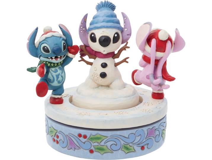 Disney Traditions Stitch and Angel Rotator