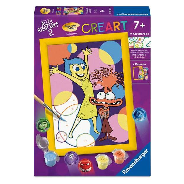 Ravensburger CreArt - Malen nach Zahlen 12023106 - Freude und Zweifel - Kinder ab 7 Jahren (64708880)