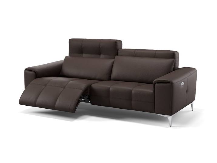 Ledersofa hochwertig & funktional SALENTO Ledercouch