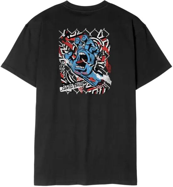 Santa Cruz Apparel T-Shirt Santa Cruz Damaged Hand (S - Schwarz)
