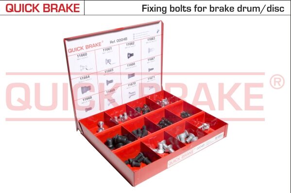 Quick Brake Sortiment, Schrauben 171-0004b