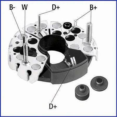 Hüco Gleichrichter, Generator [Hersteller-Nr. 139177] für Mercedes-Benz