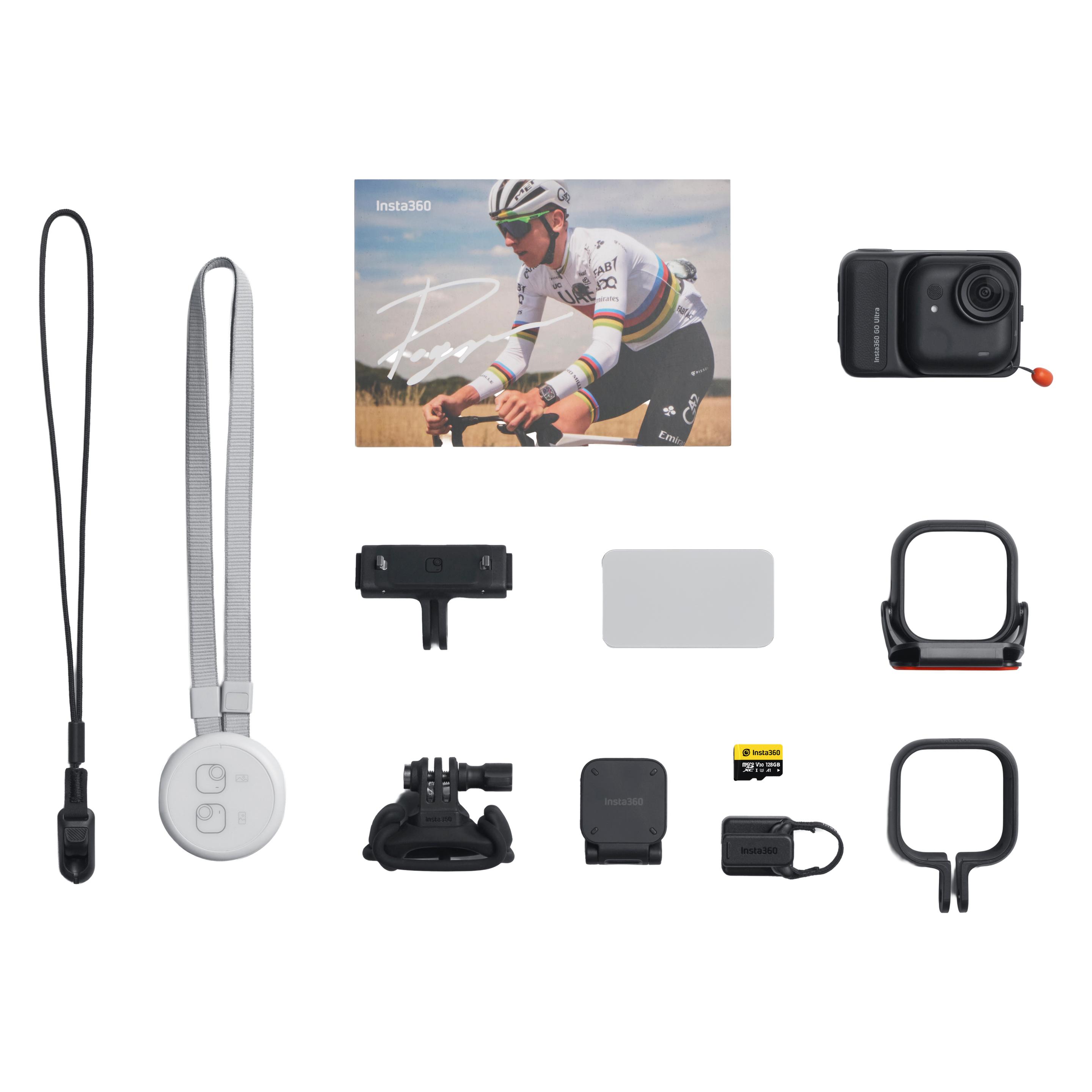 Insta360 GO Ultra Premium Cycling Bundle (60p, Bluetooth) (CINSABEA Cycling)