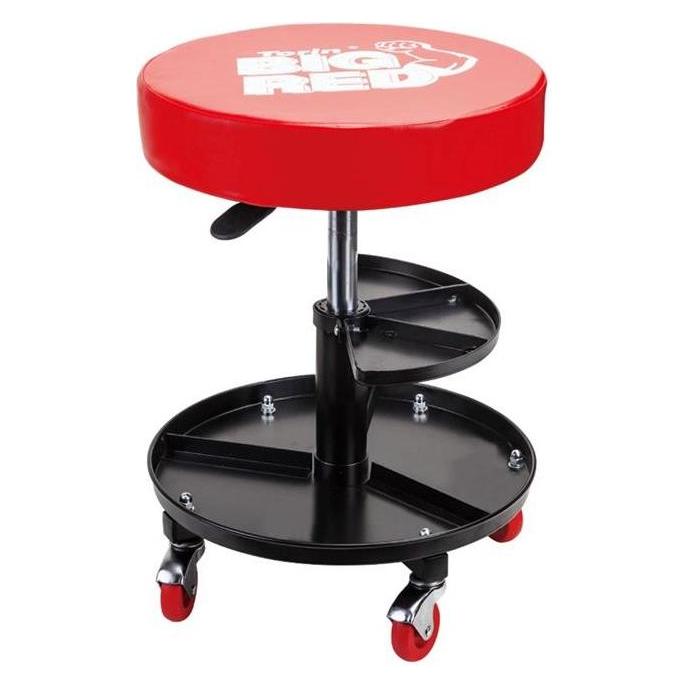 Big Red Creeper Seat With Tool Tray (TR6201J)