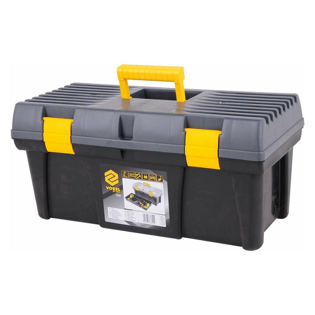 Toya Metall 78802 plastique-caisse Werkzeugkoffer 20 " (5906083788024)