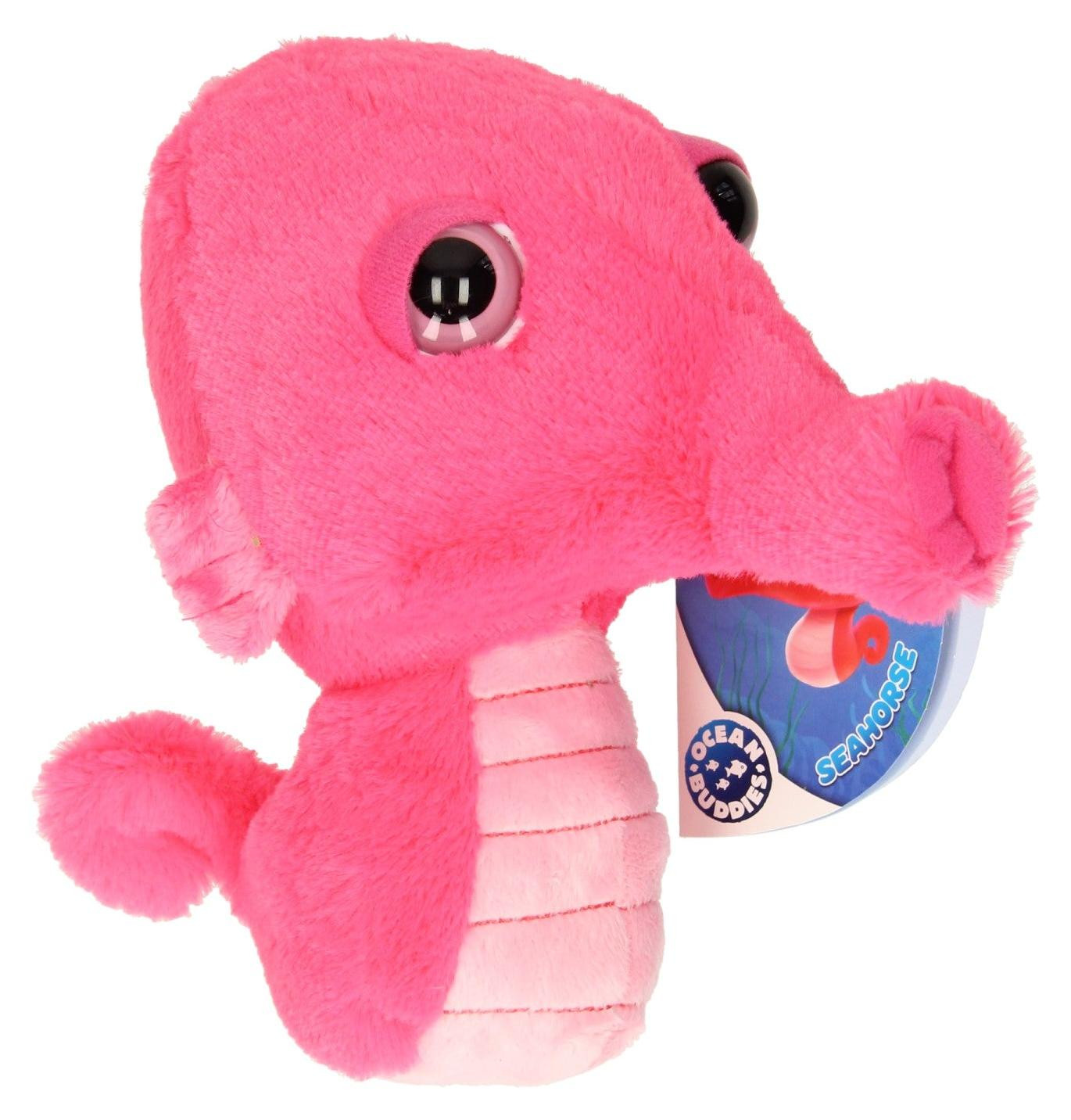 Big Headz Pluche Zeepaard Knuffel 22 cm