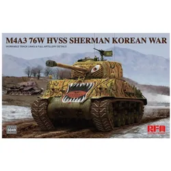 Rye Field Model M4A3 76w hvss Sherman Korean war