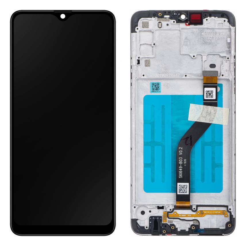Samsung Display Unit für Galaxy A20s A207, Schwarz (Display) (58267566)