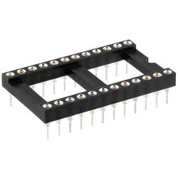 econ connect Präzisionsfassung 24 polig mit Mittelsteg Reihenabstand 15,24 mm PZ24CB