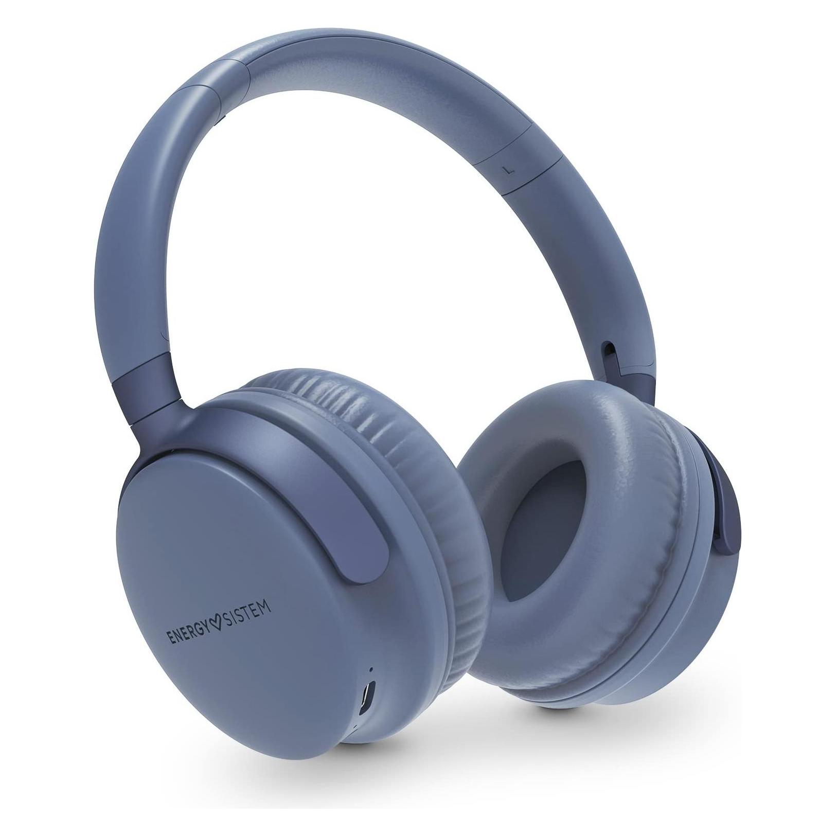 Energy Sistem Headphones Bluetooth Style 3 Denim (Bluetooth, Deep Bass, High-quality voice calls, Fo (ANC, 25 h, Kabellos) (454907)