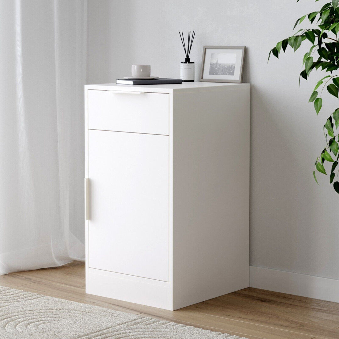 17 Stories Quaylen Storage Cabinet 75cm H X 40cm W X 45cm D