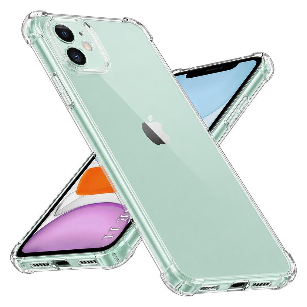 Techsuit - Shockproof Clear Silicone - iPhone 11 - Clear (Apple iPhone 11) (56344922)