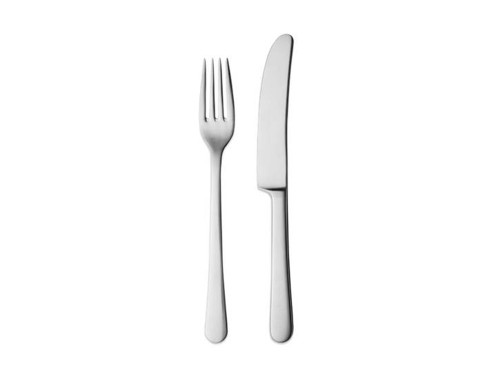 Georg Jensen Couverts à dessert Copenhague mat 8 pièces
