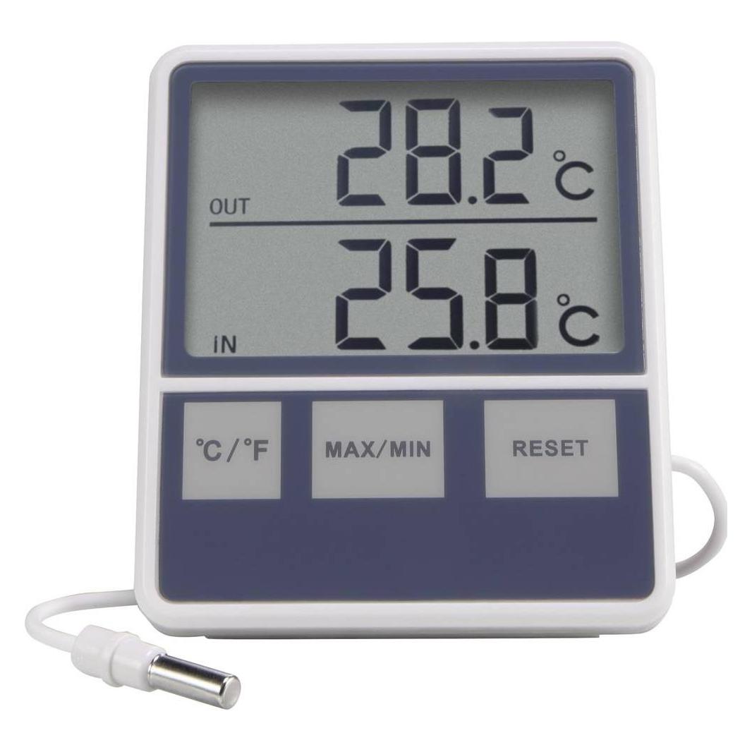 Kabelgebundenes Thermometer Weiss (1015)