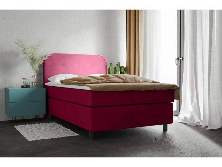 Home affaire Boxspringbett Marausa, mit Taschen-Federkernmatratze, mit dekorativer Kedernaht