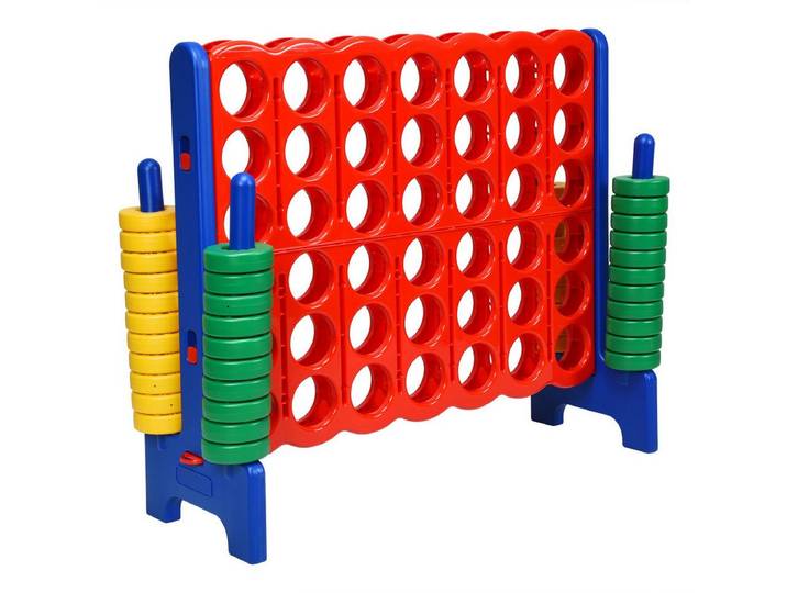 COSTWAY Spiel 4 Gewinnt Spielbrettsätze, 120 x 42 x 104cm