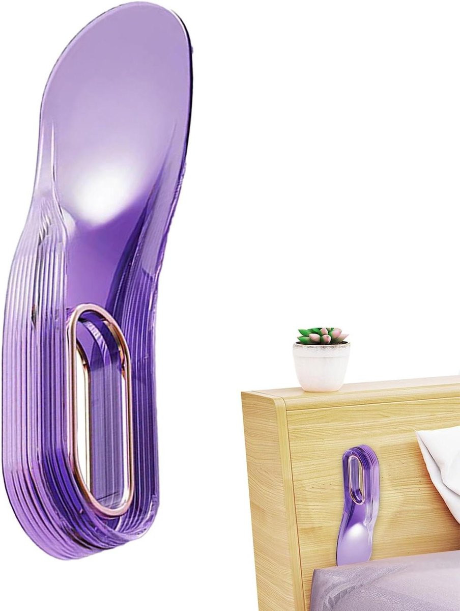 Ergonomische Matrasverhoger Bed Hefhulp in Paars, 10-15 cm