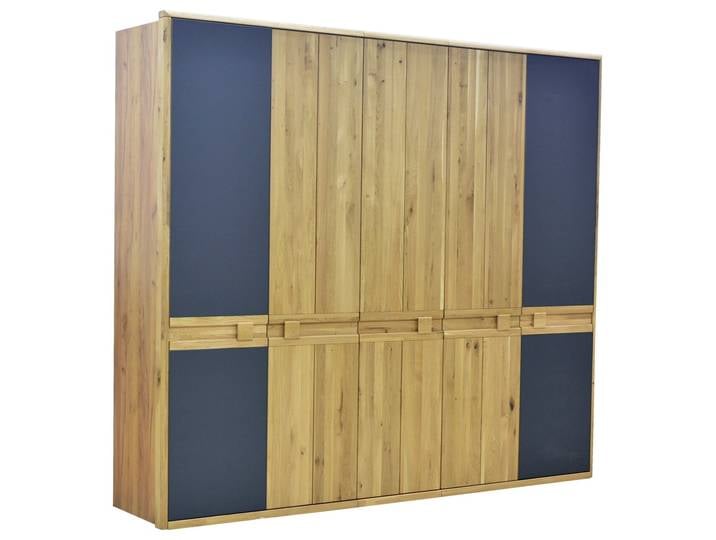 Linea Natura Drehtürenschrank 5-türig EPULO, wildeiche, Teilmassiv