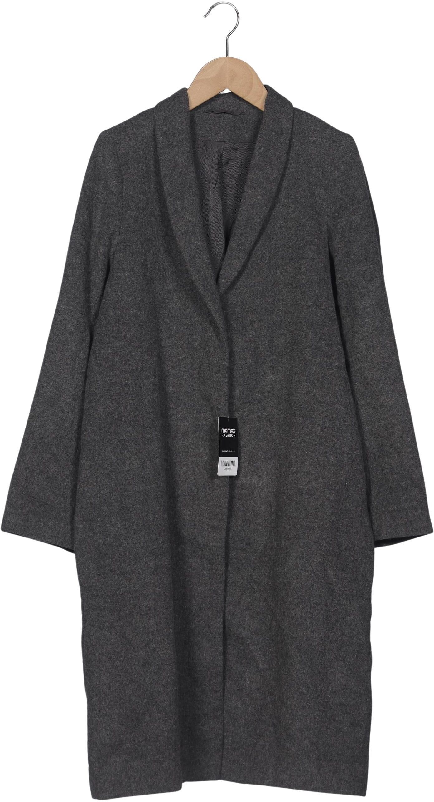 COS Damen Mantel, Grau, Gr. EU 36, Wolle / Viskose / Angorawolle - Second Hand