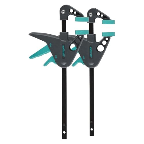Wolfcraft EHZ Mini-eenhandklem - Compacte Lijmklem voor Modelbouw