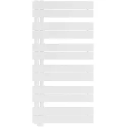 Zehnder Roda Duo Design-Heizkörper, elektrisch, links, Anthrazit, 1131x80x550 mm