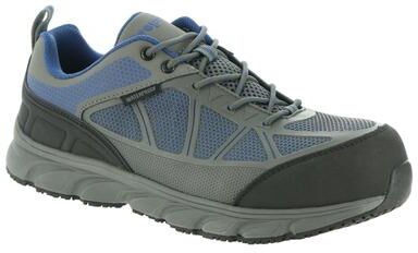 Propet Seeley II - Mens 8 Grey Oxford Shoes Medium