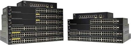 Cisco SF250-48HP-K9-EU Beheerde L2 Fast Ethernet Switch met PoE