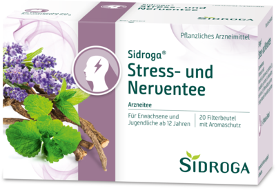 Uriach Germany GmbH SIDROGA Stress- und Nerventee Filterbeutel 20X2.0 g 09944375