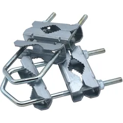 SET 2x Universal Doppel-Schelle Mastschelle 18-HQ