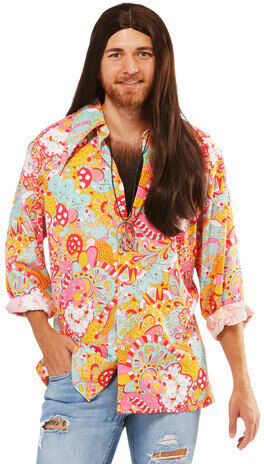 buttinette Hemd "Boheme-Hippie" für Herren