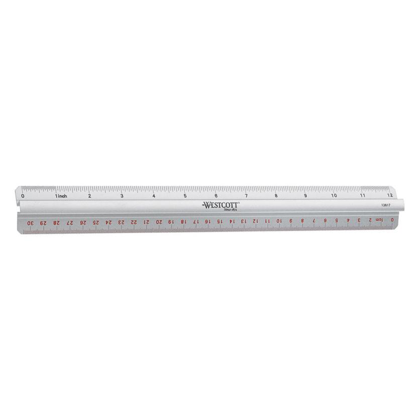 Westcott Alulineal (30 cm, Aluminium) (E-1011400)
