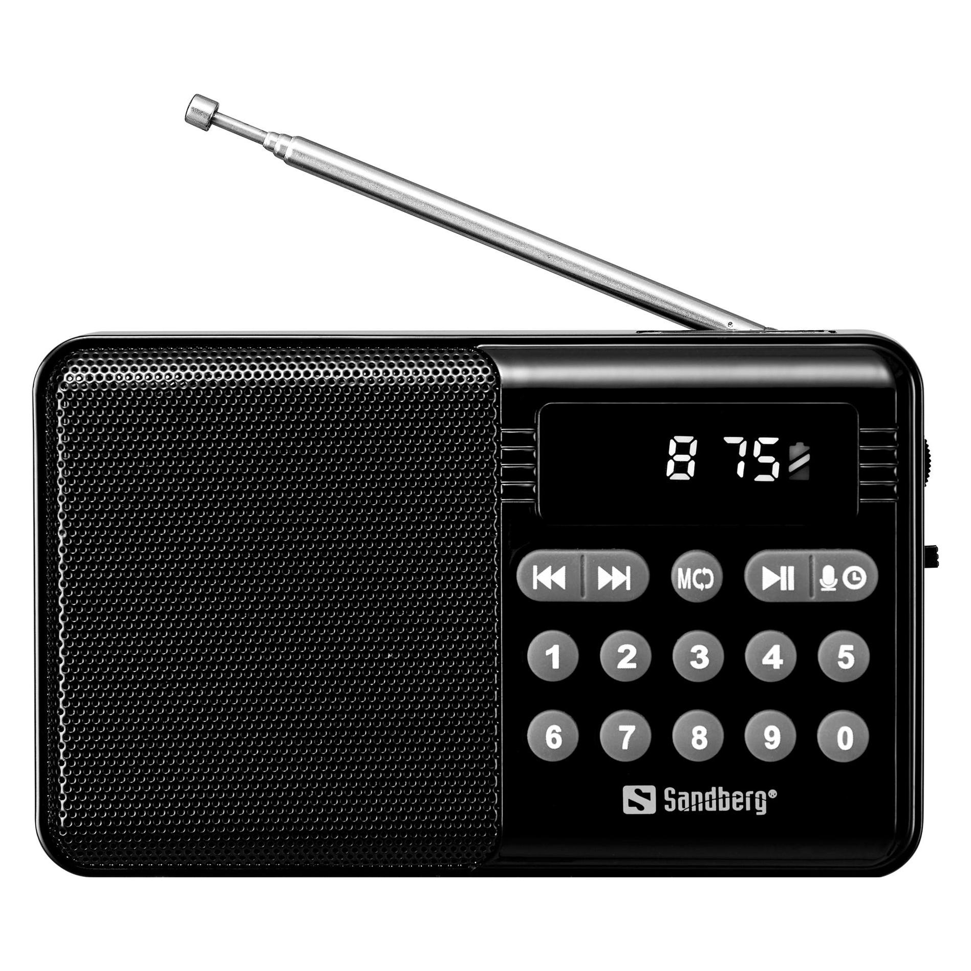 Sandberg Speaker Radio FM+BT Recharge (FM, Bluetooth) (421-18)