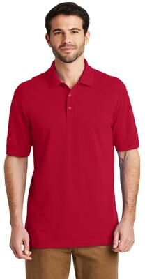 Port Authority K8000 EZCotton Polo Shirt in Green Apple size Large