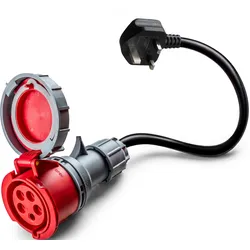Voldt® 16A 5-polig auf Typ G für UK-Adapter |