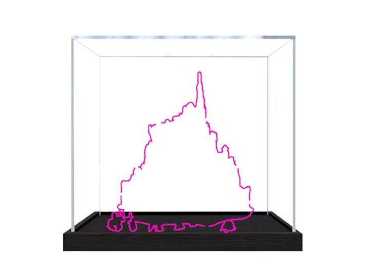 Acryl-Vitrine für Le-go 11377 Castle Modell, staubdichte Displaybox (nur Displaybox) (StyleA 3 mm)