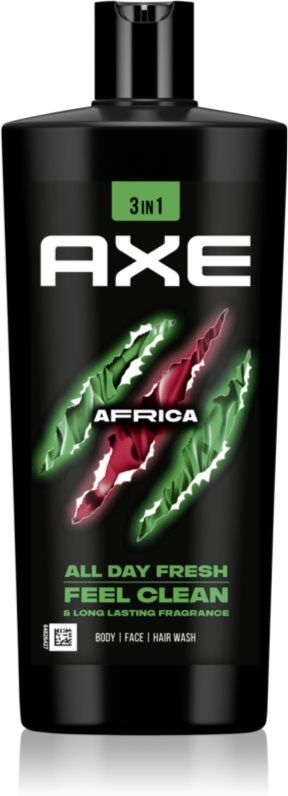 Axe Africa Brusegel til ansigt, krop og hår 700 ml