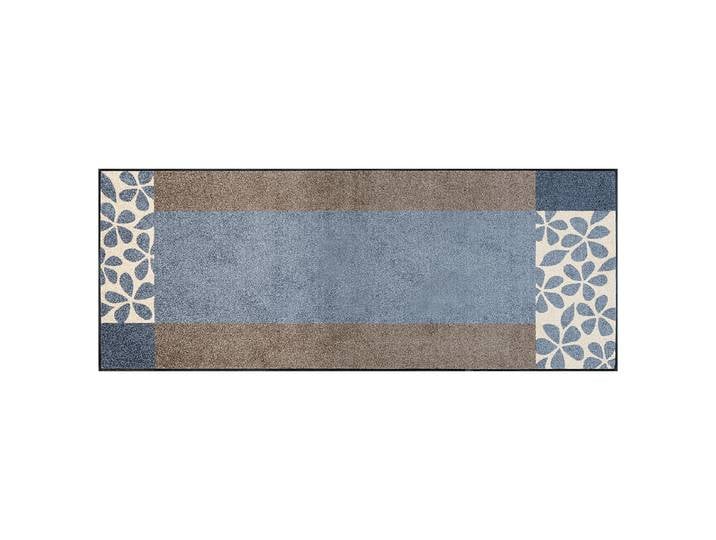 Tapis de propreté Florita 75 x 190cm Bleu