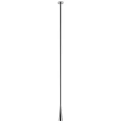 Gessi CONO Waschtisch-Deckenauslauf 1/2, kombinierbar mit Einhebelmischer oder Sensor, personalisierte Länge, 45199031, Farbe: Chrom