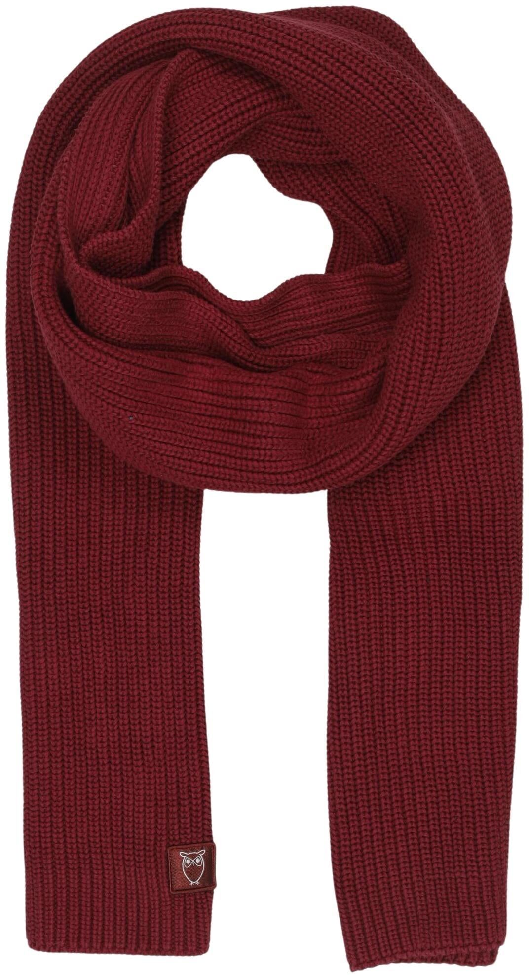 Knowledge Cotton Apparel Damen Schal oder Tuch, Rot, kein / Etikett - Second Hand