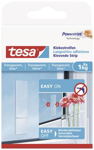 TESA 77733 Klebestreifen Transparent Inhalt: 8St.