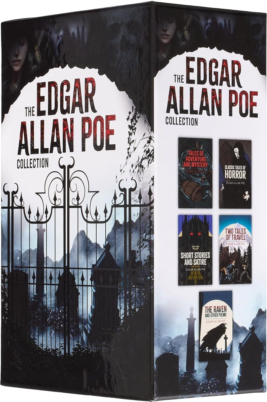 The Edgar Allan Poe Collection: 5-Book paperback boxed set (Arcturus Classic Collections)