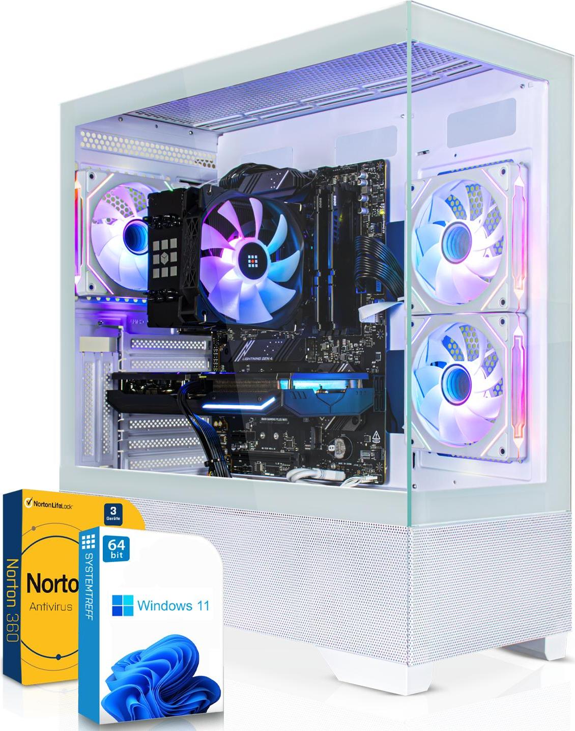 SYSTEMTREFF High-End Gaming PC - Ryzen 9 5900XT - AMD Radeon RX 9070 16GB - 32GB DDR4 - 1TB NVMe - Windows 11 Pro - Desktop