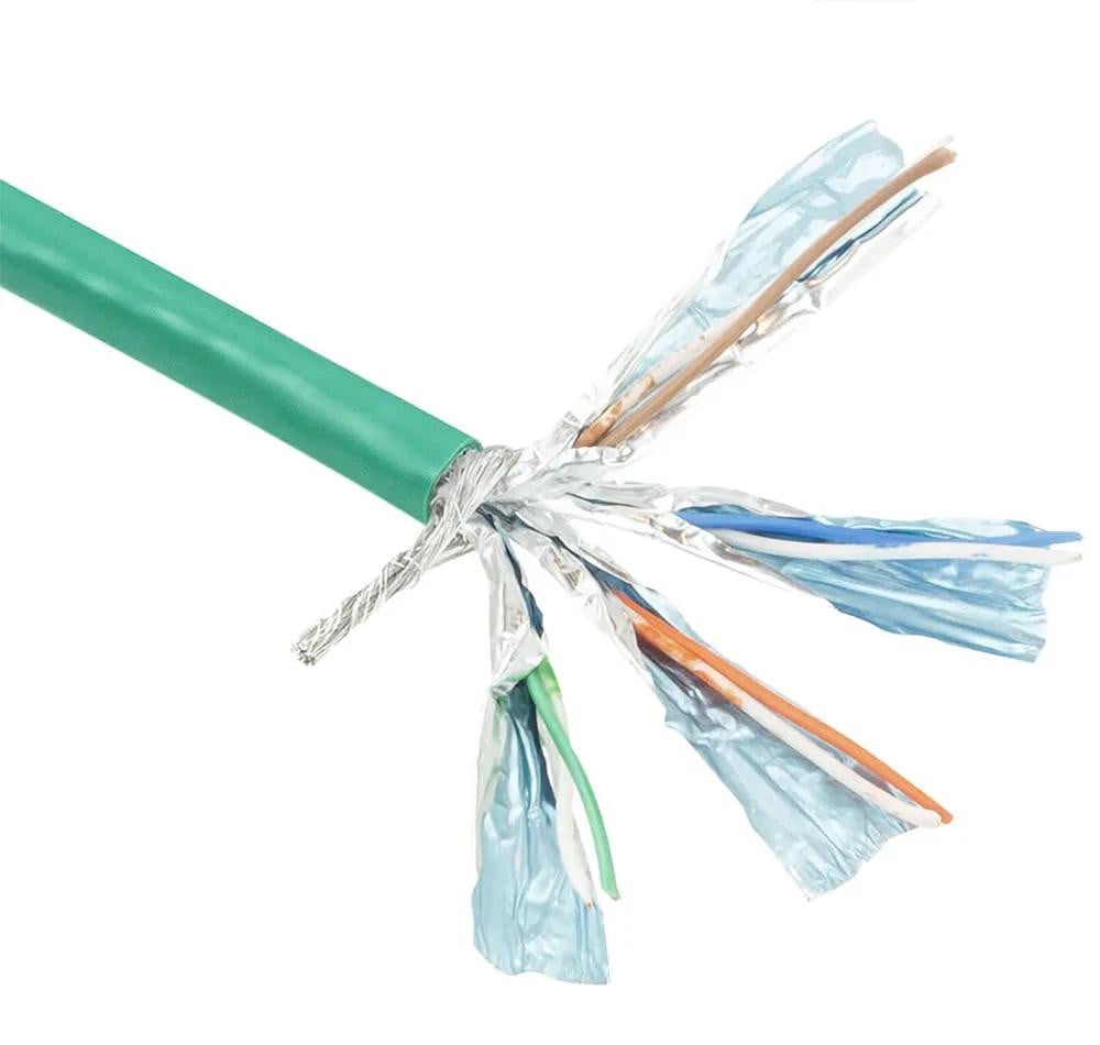 ACT Cat6 S/FTP Netwerkkabel, Groen, 305 meter